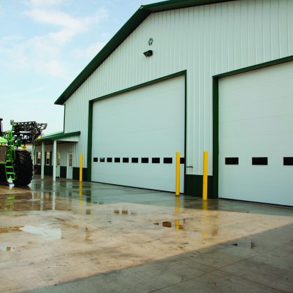 Commercial Doors, Big Tractor